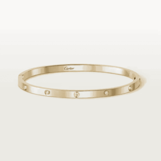 Round bangle 10 diamonds
