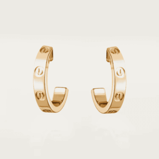 Round earrings small