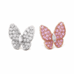 Two Butterfly earrings