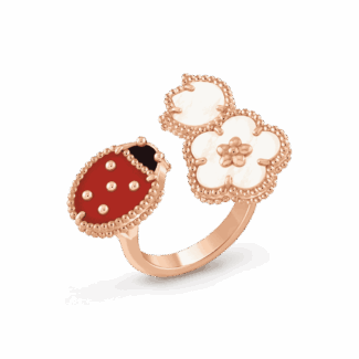 Lady bug ring