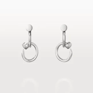 Double nail earrings
