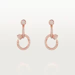 Double nail earrings