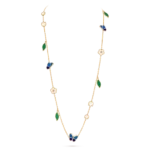 Butterfly long necklace